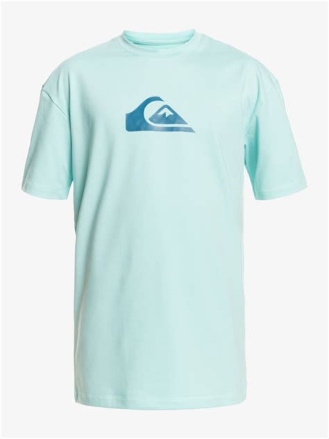 Solid Streak Short Sleeve Upf 50 Surf T Shirt For Men Quiksilver