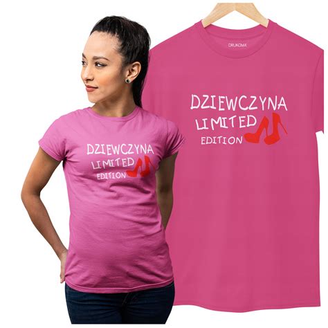 Koszulka Dla Dziewczyny Na Walentynki Dziewczyna Limited Edition