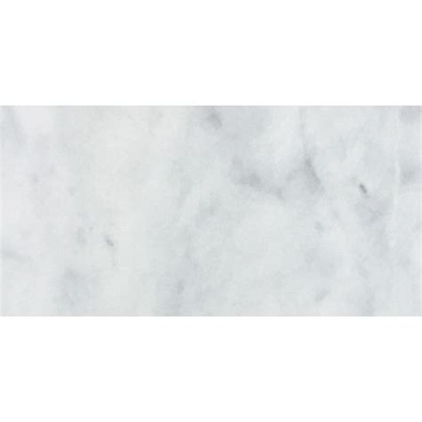 Bianco Crystal Polished Marble Tiles 24x48x34 Inch Stonelluxe