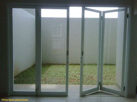 Inspirasi Spesial 37 Pintu Lipat Kaca Frame Kayu