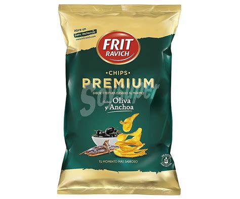 Frit Ravich Patatas Fritas Sabor Oliva Y Anchoa Bolsa G