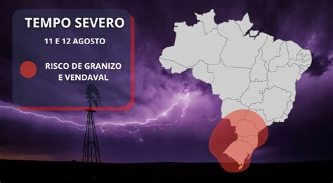 Nova Frente Fria Vai Provocar Chuvas Ventos Fortes E Granizo