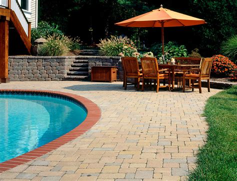 Brick Paver Pool Decks Enhance Pavers Brick Paver Installation