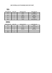 Running Socks Size Chart - Nike Download Printable PDF | Templateroller