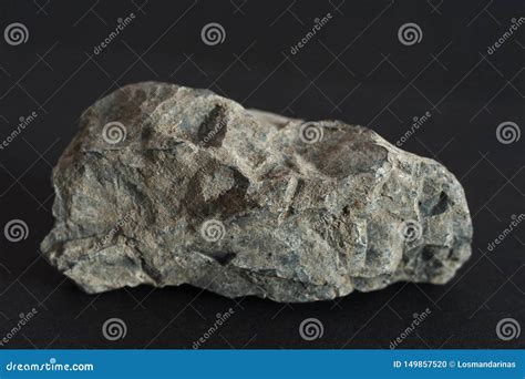 Phosphorite Also Phosphate Rock Mineral Isolated Stock Photography ...