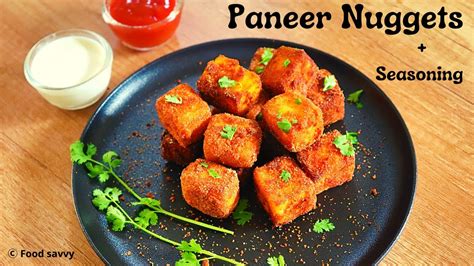 Ipl Snack Paneer Nuggets Cottage Cheese Bites With Seasoning How To