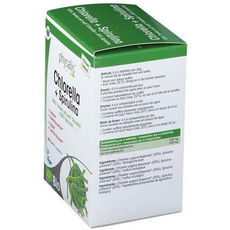 Physalis Chlorella Spirulina Bio Pc S Redcare Pharmacie