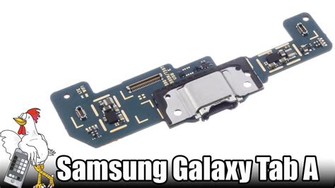 Guía del Samsung Galaxy Tab A T595 Cambiar placa auxiliar con