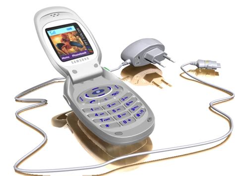 Samsung Sgh T100 Cell Phone 3d Model