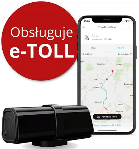 Lokalizator Roweru Auta Dziecka Gps Plus E Toll Notione Gps Plus Za