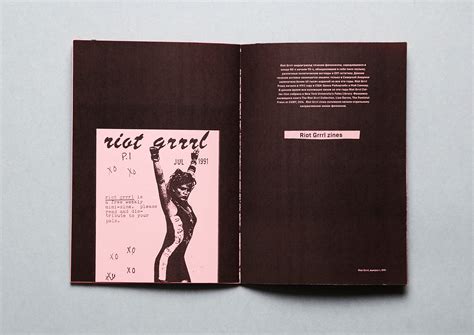 Zine "Punk zines 1970-90 phenomenon" on Behance