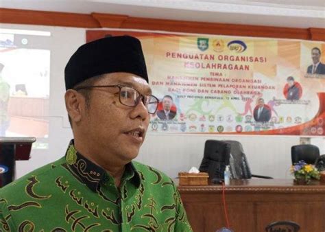 Provinsi Bengkulu Mengirim 67 Atlet Ikuti 25 Cabang Olahraga Di PON XXI