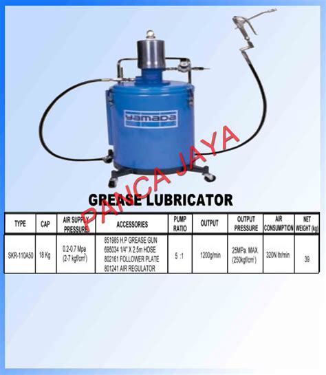 AIR GREASE LUBRICATOR SKR 110A50 YAMADA Panca Jaya Group