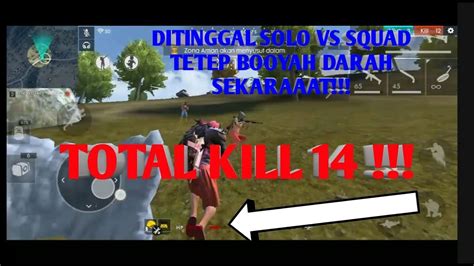 DITINGGAL SOLO VS SQUAD SAPU BERSIH BRAZILLIA TETEP BOOYAH DARAH