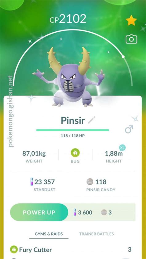 Pinsir - Pokemon Go