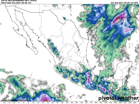 Se Esperan Lluvias En Gran Parte Del País