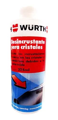 Desincrustante P Cristales Ml Wurth Quita Lluvia Acida Mercadolibre