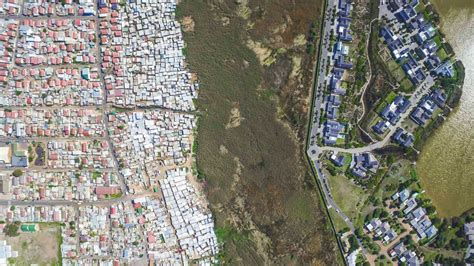 Drone Photos Show The Massive Divide Between Rich And Poor In South