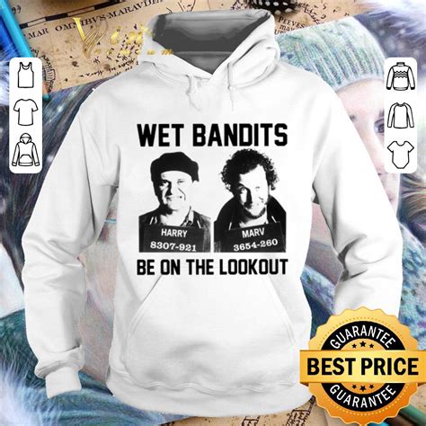 Harry And Marv Wet Bandits Be On The Lookout Shirt