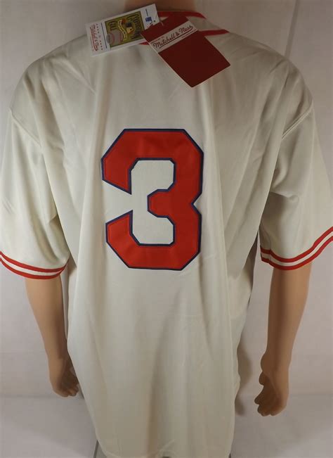 Lot Detail Babe Ruth Boston Braves Mitchell Ness Cooperstown