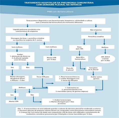 Fluxograma De Tratamento Hospitalar Das Pac Derrame Pleural The Best