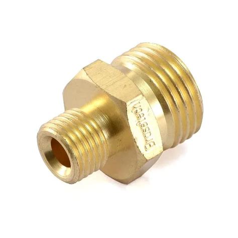 Gold Brass Reducing Adaptor Ideal Hydraulics And Pneumatics Secunderabad Telangana