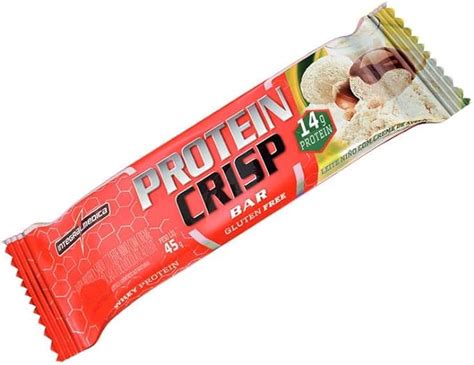 Protein Crisp Bar 12 und Integralmedica Ninho c Creme de Avelã