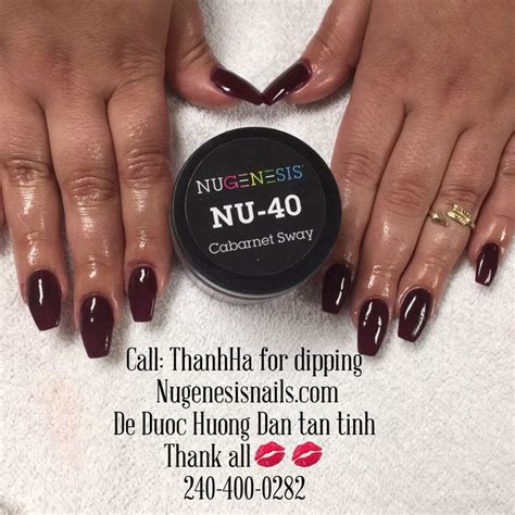 Pin By Dthbeauty On Nugenesis Nails By Thanh Ha Mauve Nails Nail Dipping Powder Colors