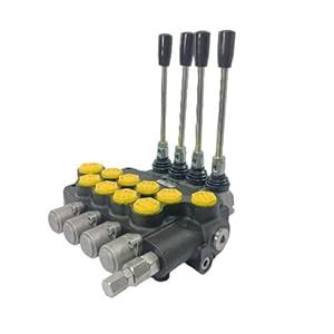 Hydraulic Monoblock Mobile Control Valve 4P40 With Check Valve And