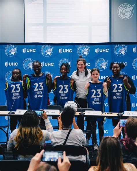 Minnesota Lynx On Twitter Had Some Special Guests Today