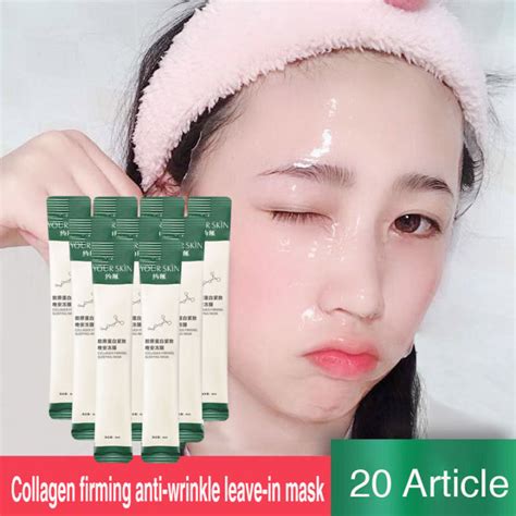 Pcs Box Original Collagen Firming Sleeping Mask From Korea Collagen