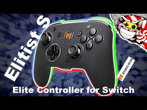 Nintendo Switch Pro Controller Replacement BigBig Won Elitist S