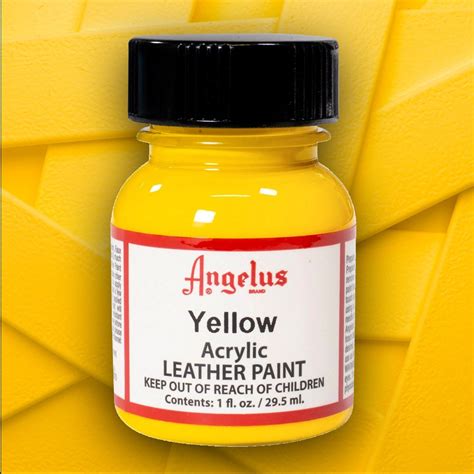 Gelb Angelus Lederfarbe Acryl Ml Oz