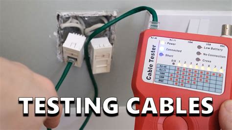 How To Test Your Ethernet Cable Connections Youtube