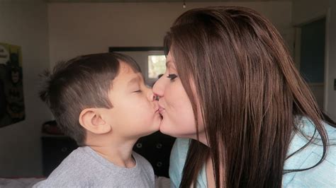 Mom Kisses Son On Mouth Youtube