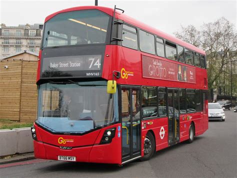 Go Ahead London WHV165 BT66MSY Seen In Marble Arch On Rout Flickr