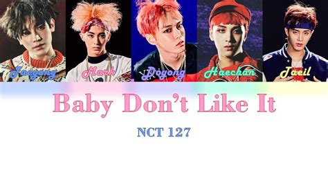 Nct 127 엔씨티 127 Baby Dont Like It Colour Coded Lyrics Romengind