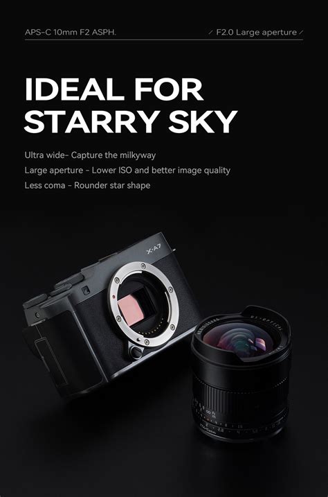 Ttartisan Aps C 10mm F2 Asph Mirrorless Camera Lens For Sony E Fuji X