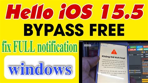 Windows Bypass Hello Screen Ios Fix Full Notification Free By