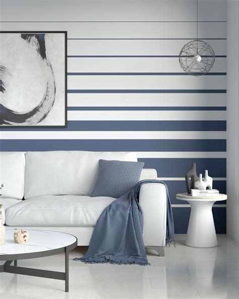 Creative Horizontal Striped Wall Paint Ideas Roomdsign