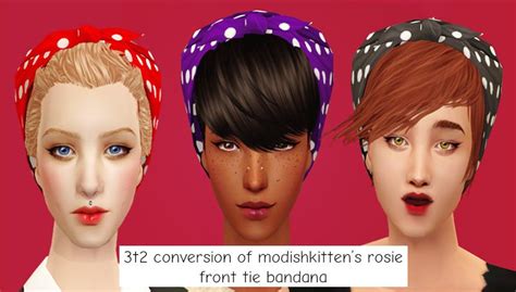 Cous Sim Bits 3t2 Conversion Of Modishkittens Rosie Front Tie