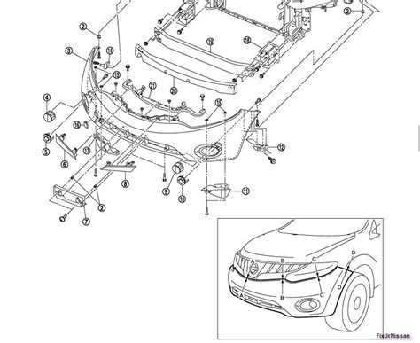 Nissan Pathfinder Front Bumper Removal