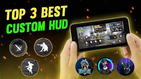 Free Fire Best Custom Hud Setting For 2 And 3 Finger Free Fire Best