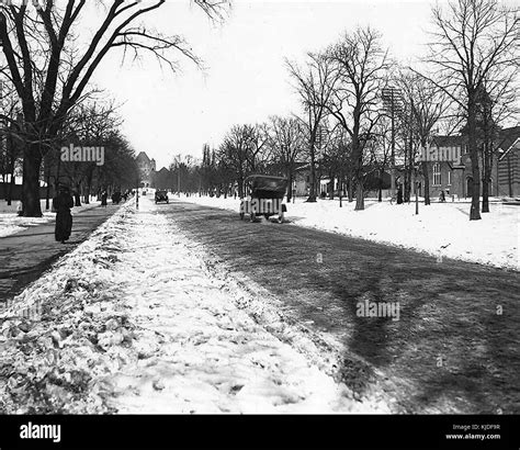 University Avenue by William James Stock Photo - Alamy