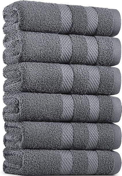 Amazon BELADOR Hand Towels 6 Pack Premium Soft Cotton Hand