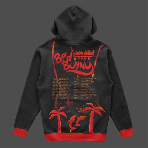 Bad Bunny Worlds Hottest Tour merch - town-green.com