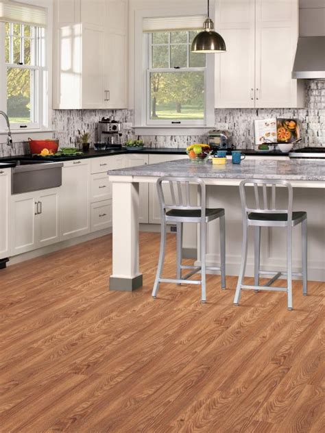 Vinyl Flooring in the Kitchen | HGTV