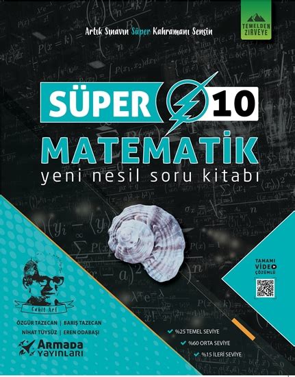 Nitelik Yayınları SÜPER 10 SINIF MATEMATİK YENİ NESİL SORU KİTABI