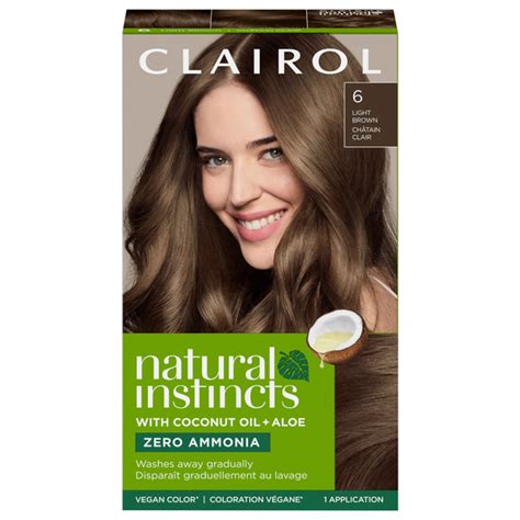 Save On Clairol Natural Instincts Semi Permanent Hair Color Light Brown