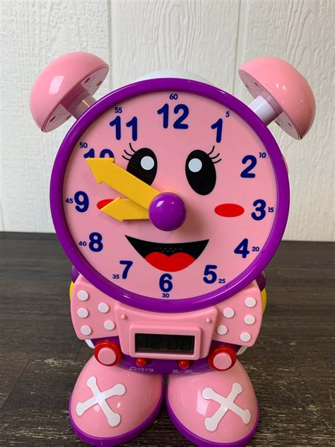 The Learning Journey Telly The Teaching Time Clock Pink